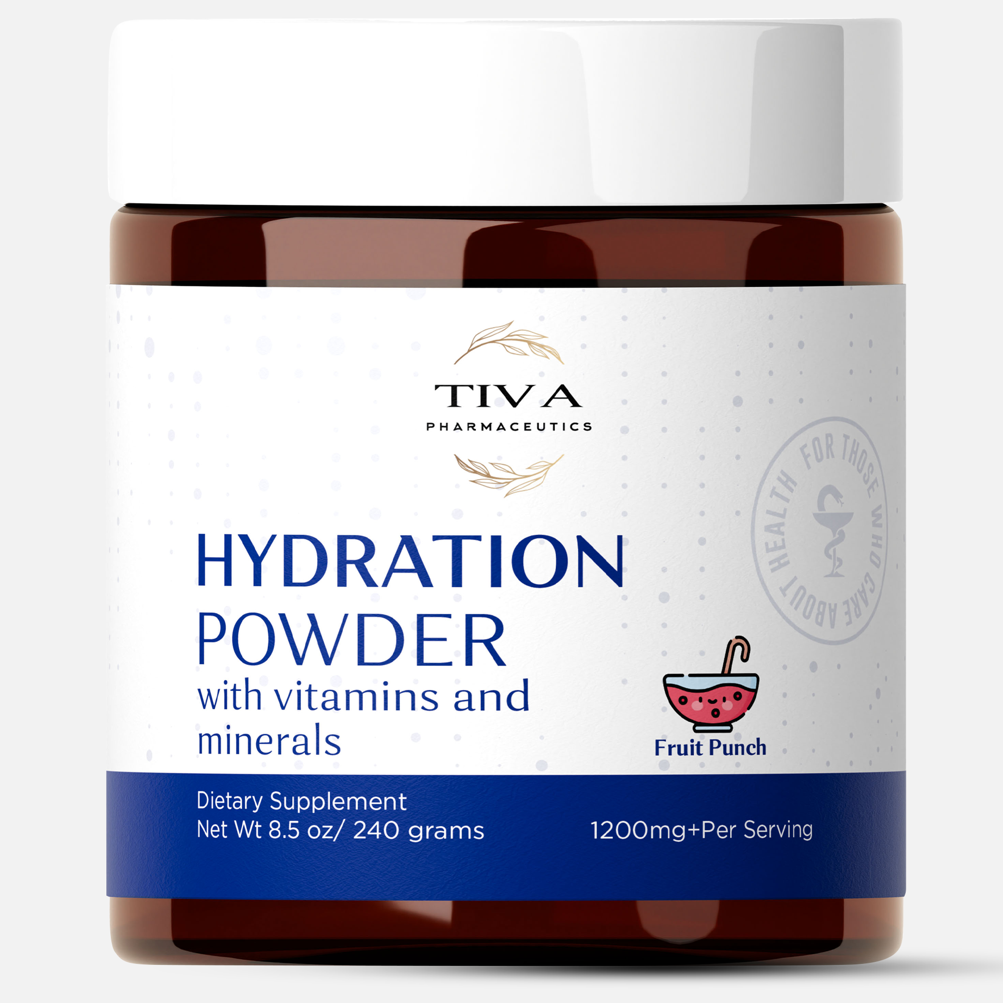 Hydration Powder 240g (Fruit Pounch) Electrolytes — Replenish, Rehydrate, and Perform