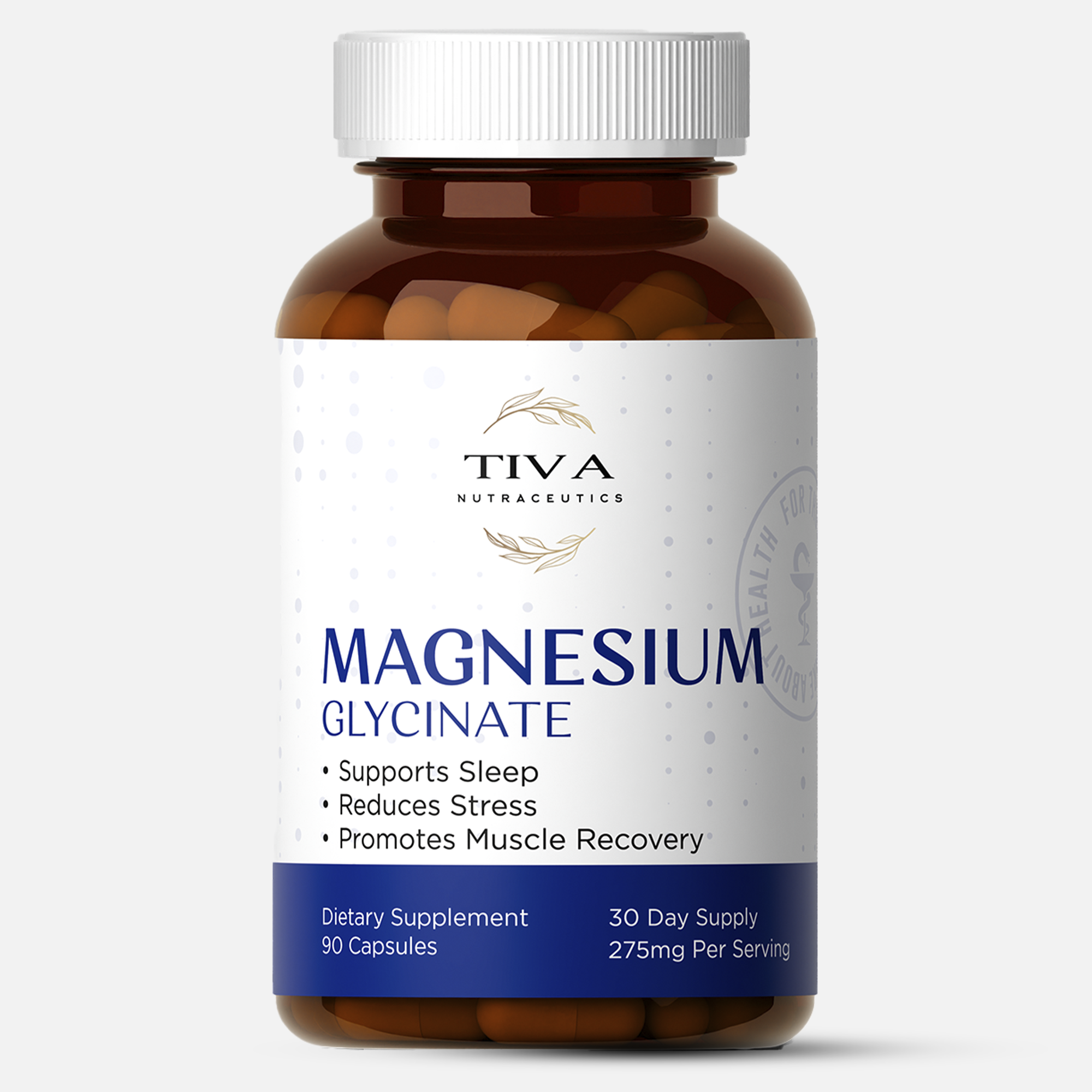 Magnesium glycinate 90 caps — Highly Absorbable Magnesium for Optimal Health