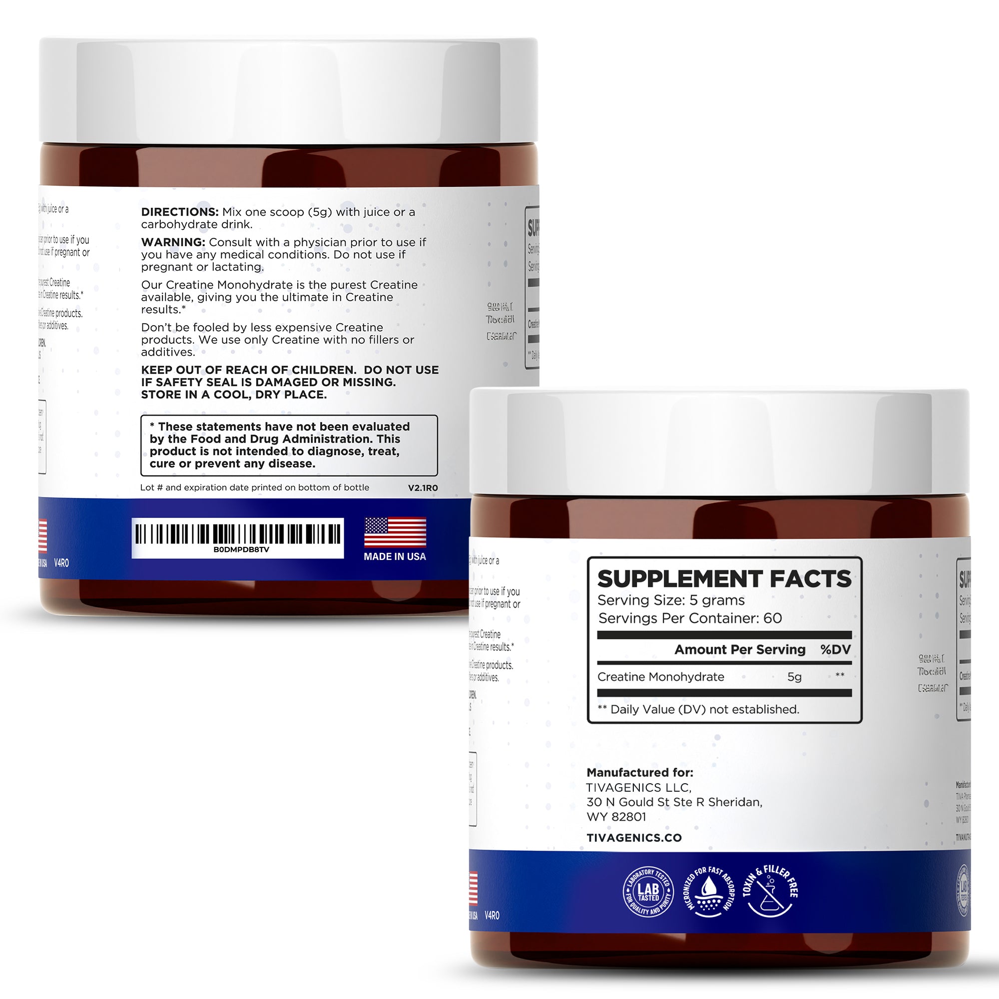 Creatine Monohydrate pure 300g — Maximize Strength, Power, and Performance