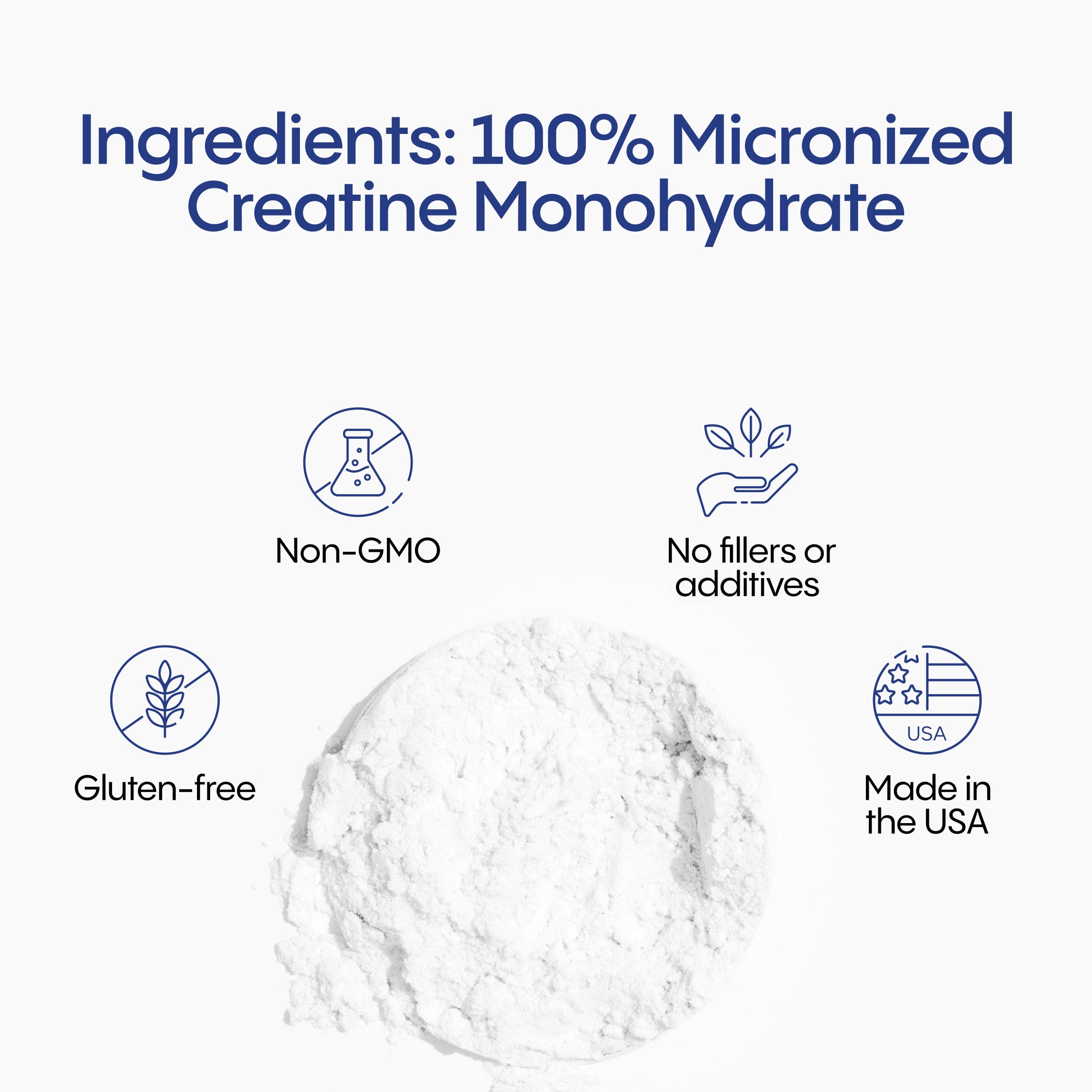 Creatine Monohydrate pure 300g — Maximize Strength, Power, and Performance