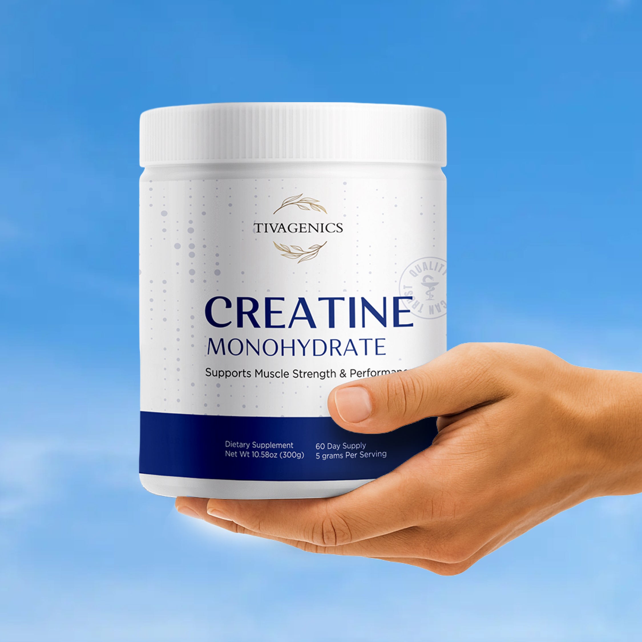 Creatine Monohydrate pure 300g — Maximize Strength, Power, and Performance